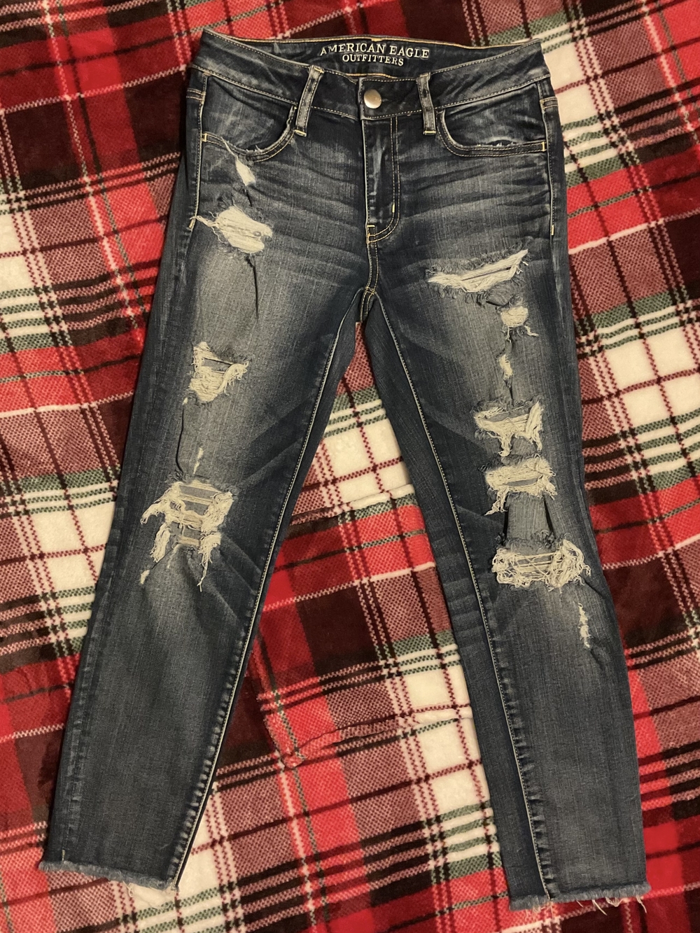 American Eagle Super Stretch Crop Jegging Skinny Jeans
